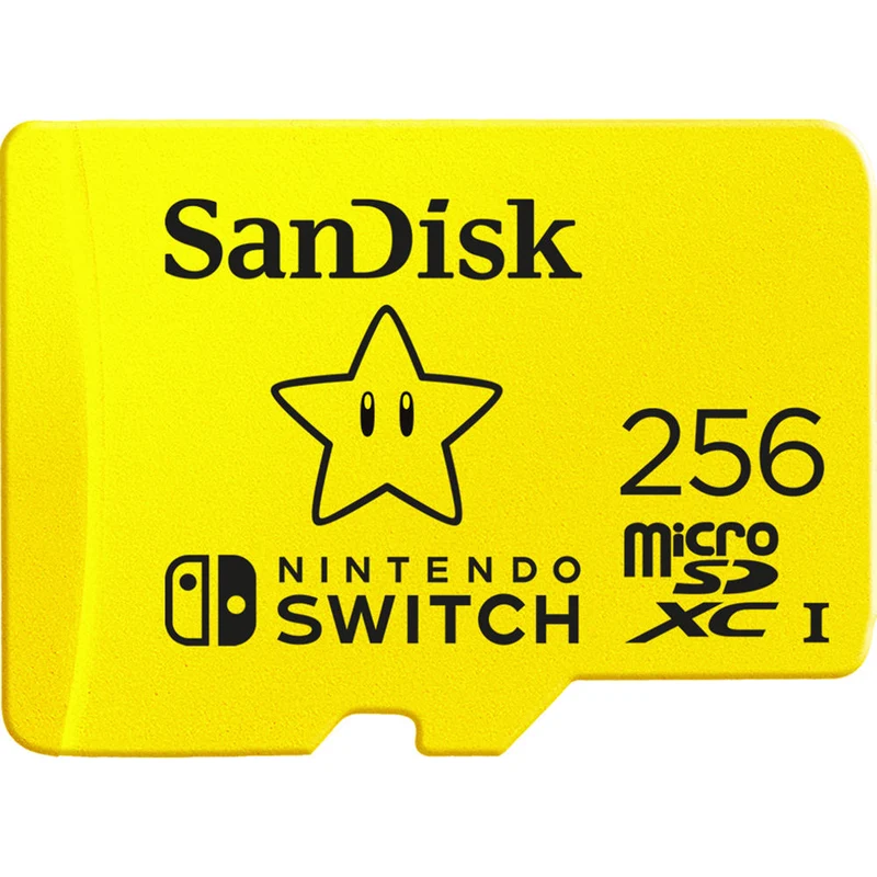 Tarjeta SanDisk 256GB UHS-I microSDXC para the Nintendo Switch