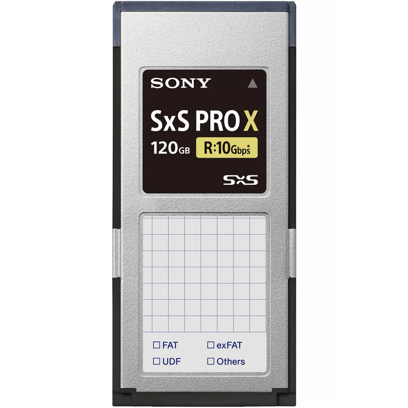 Tarjeta de memoria Sony 120GB SxS PRO X