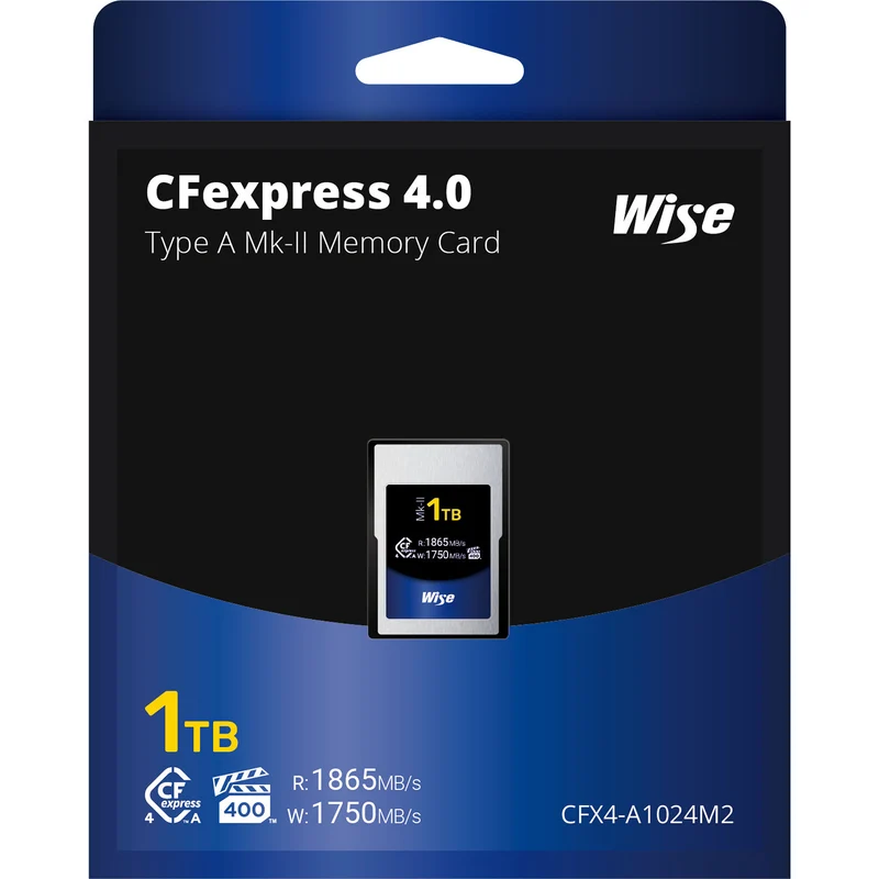 Tarjeta CFexpress Type A Wise Advanced 1TB CFexpress 4.0 Type A