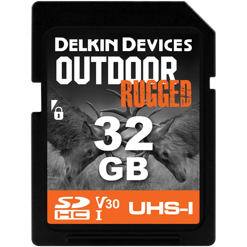 Tarjeta Delkin Devices 32GB Outdoor RUGGED UHS-I SDHC