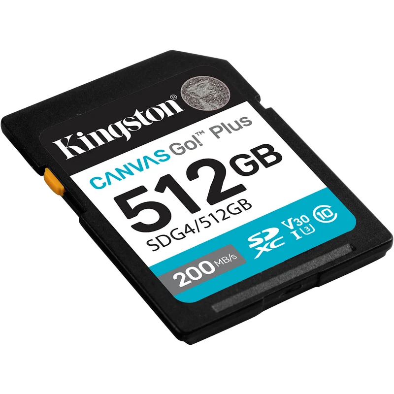 Tarjeta Kingston 512GB Canvas Go! Plus UHS-I SDXC