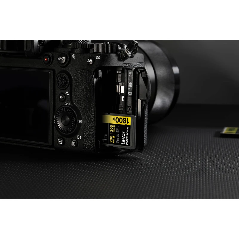 Tarjeta Lexar 1TB Professional 1800x UHS-II SDXC (GOLD Serie)
