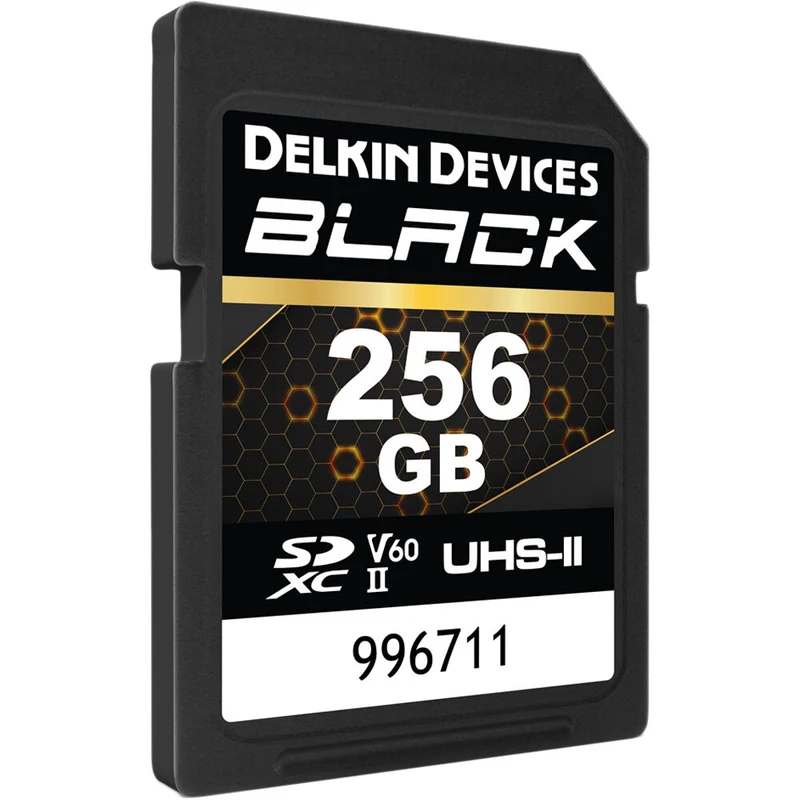 Tarjeta Delkin Devices 256GB BLACK UHS-II SDXC