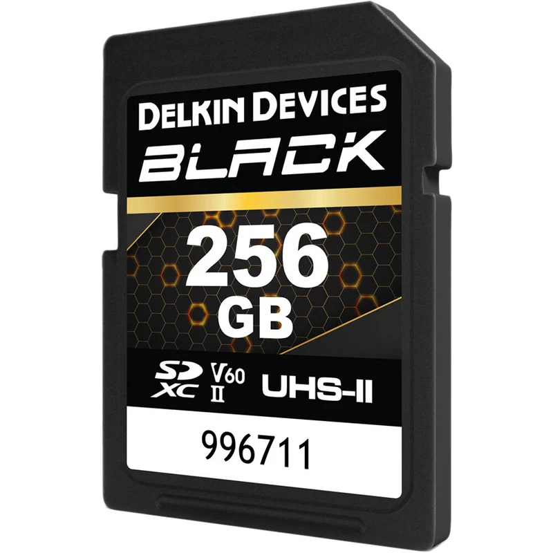 Tarjeta Delkin Devices 256GB BLACK UHS-II SDXC