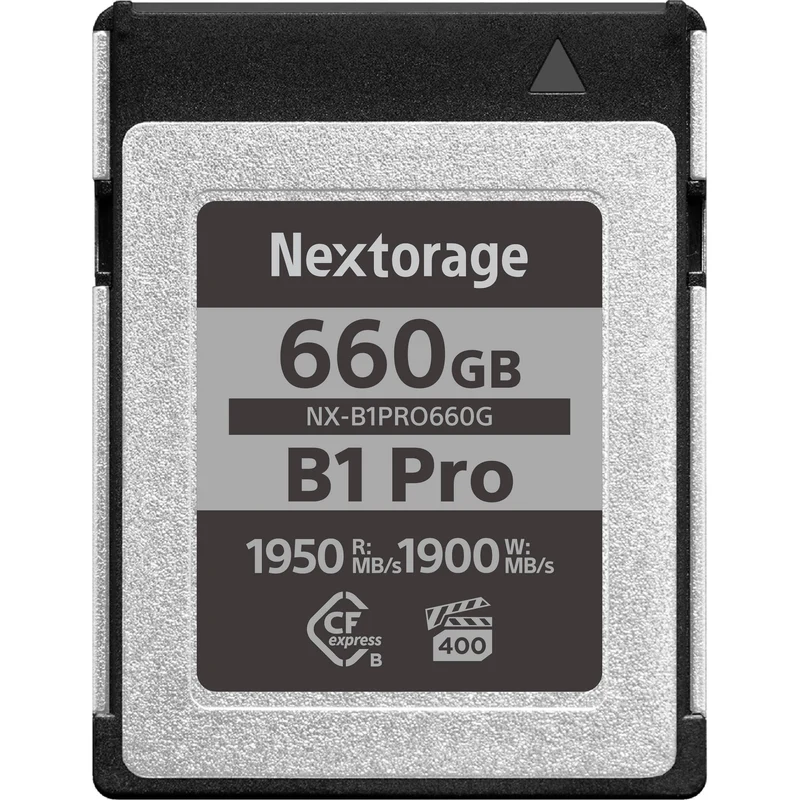 Tarjeta Nextorage 660GB NX-B1PRO Serie CFexpress Type B