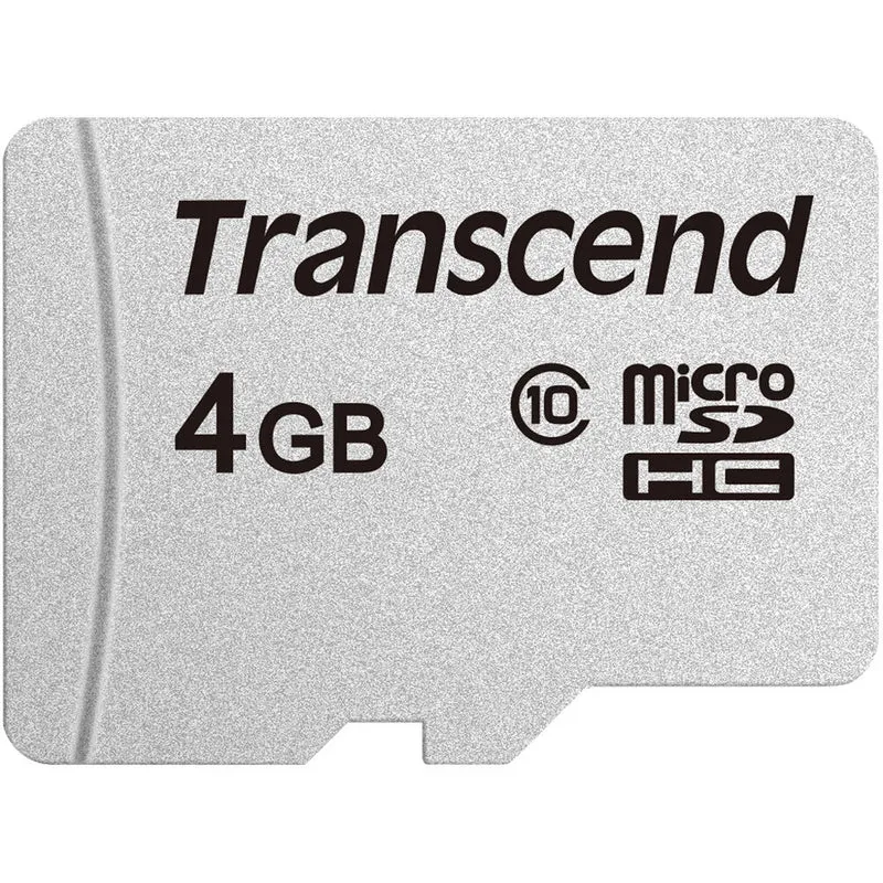 Tarjeta Transcend 4GB 300S UHS-I microSDHC
