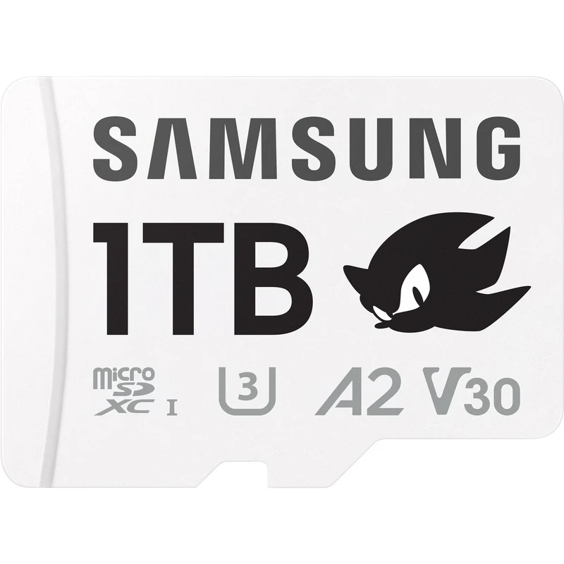 Tarjeta Samsung 1TB PRO Plus Sonic the Hedgehog UHS-I microSDXC con SD Adapter