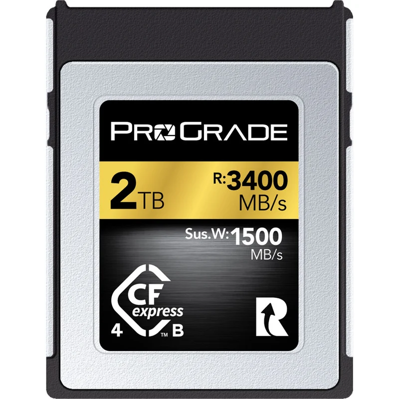Tarjeta CFexpress Type B ProGrade Digital 2TB CFexpress 4.0 Type B Gold