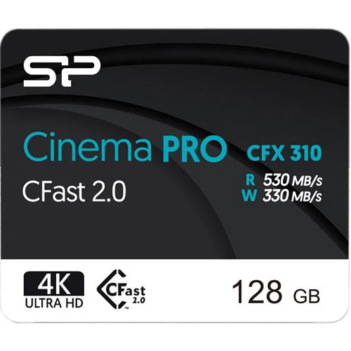 Tarjeta Silicon Power 128GB Cinema PRO CFX 310 cFAST 2.0