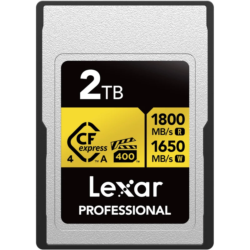 Tarjeta CFexpress Type A Lexar 2TB Professional GOLD CFexpress 4.0 Type A