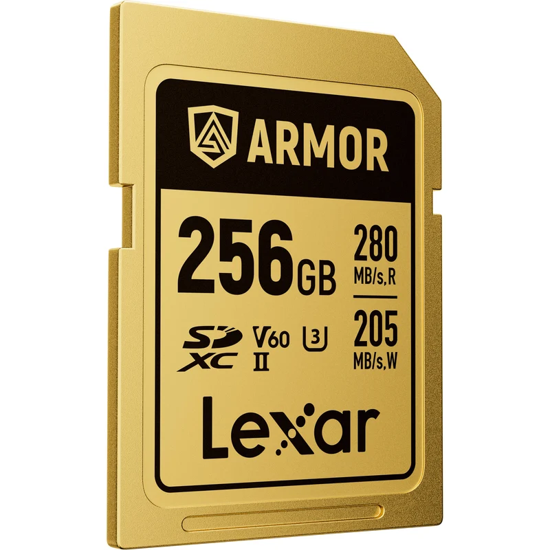 Tarjeta Lexar 256GB ARMOR GOLD UHS-II SDXC