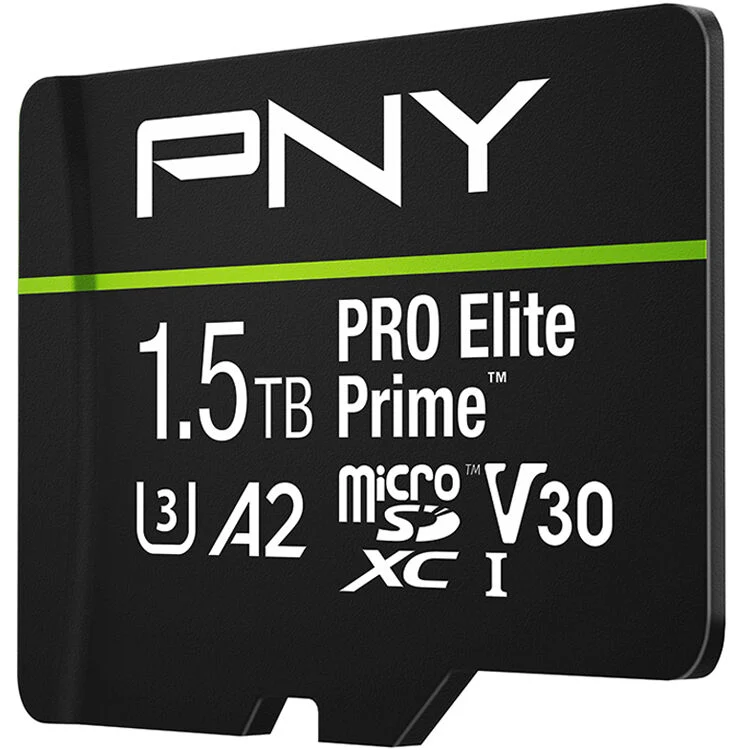 Tarjeta PNY 1.5TB PRO Elite Prime microSDXC con SD Adapter