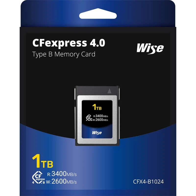 Tarjeta CFexpress Type B Wise Advanced 1TB CFexpress 4.0 Type B