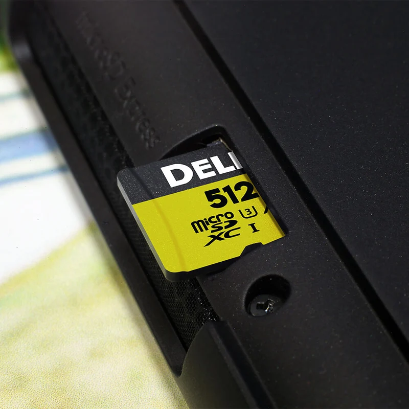 Tarjeta Delkin Devices 512GB microSD Express con SD Adapter