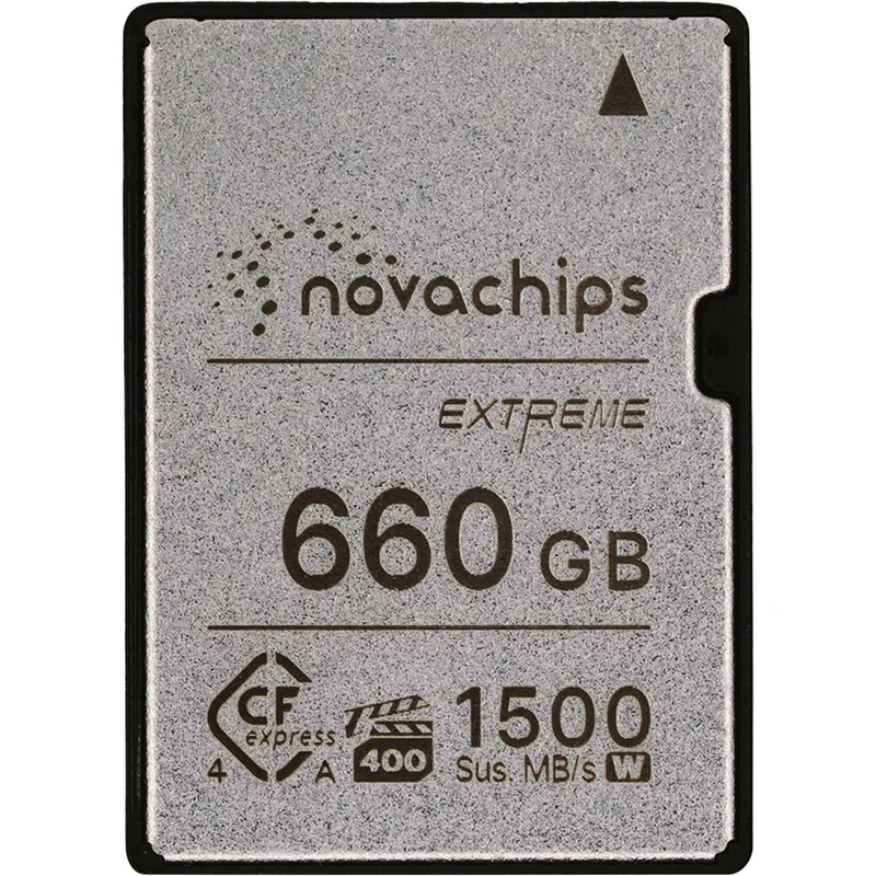 Tarjeta CFexpress Type A Novachips 660GB Extreme Serie CFexpress 4.0 Type A