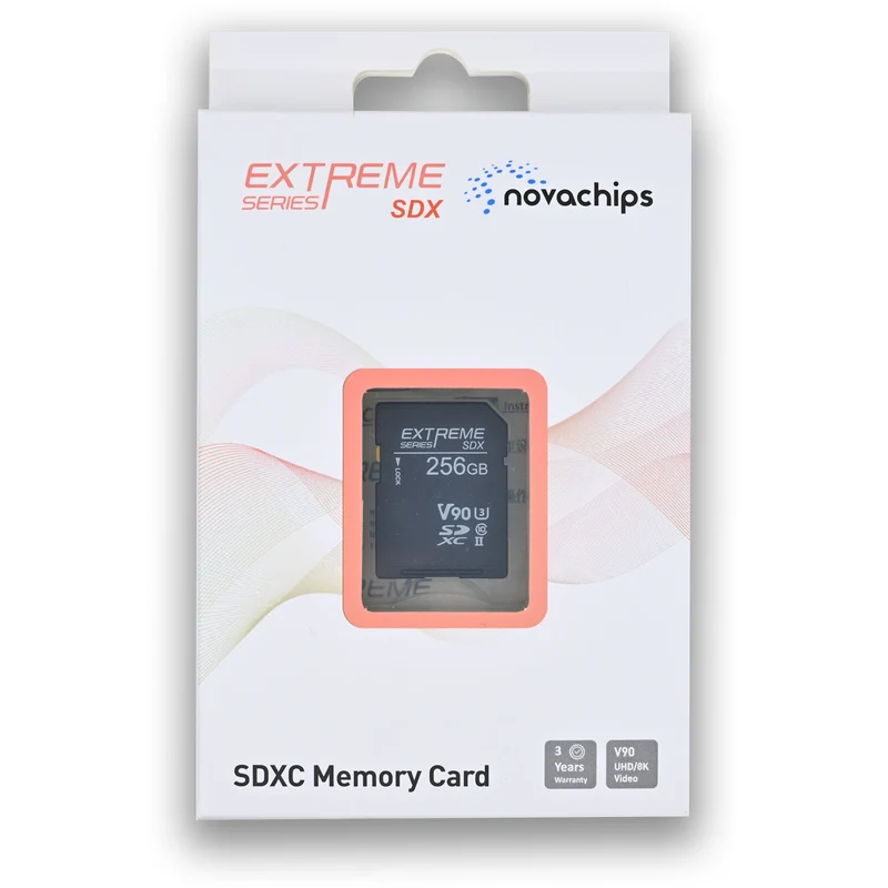 Tarjeta Novachips 256GB Extreme UHS-II SDXC