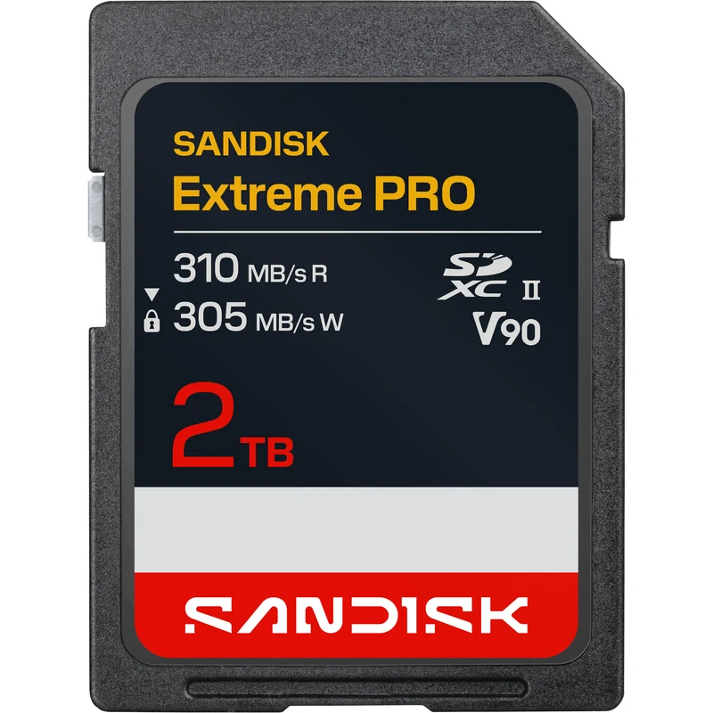 Tarjeta SanDisk 2TB Extreme PRO UHS-II SDXC