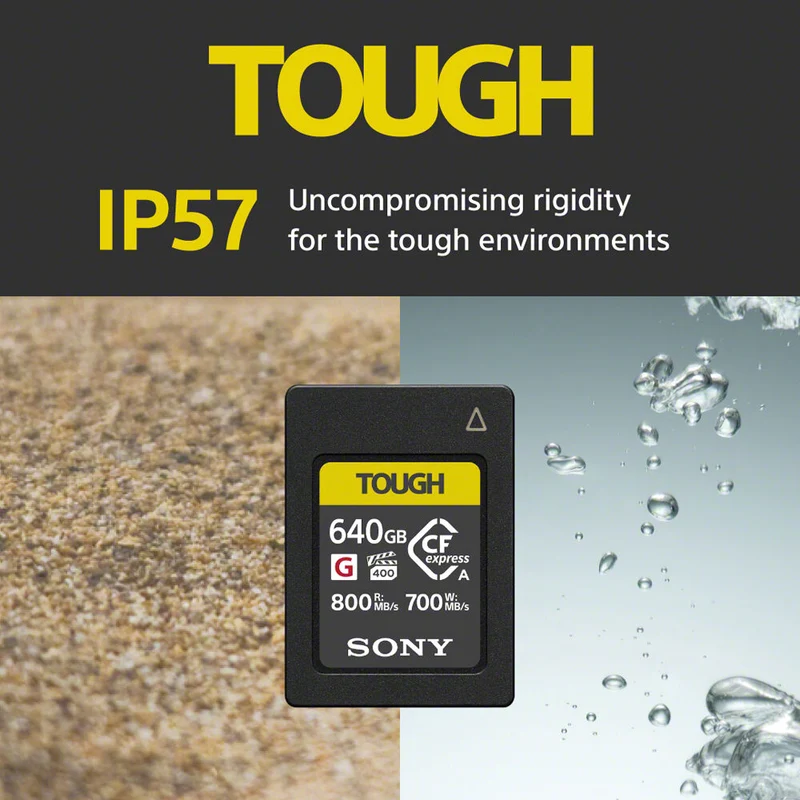 Tarjeta Sony 640GB CFexpress Type A TOUGH