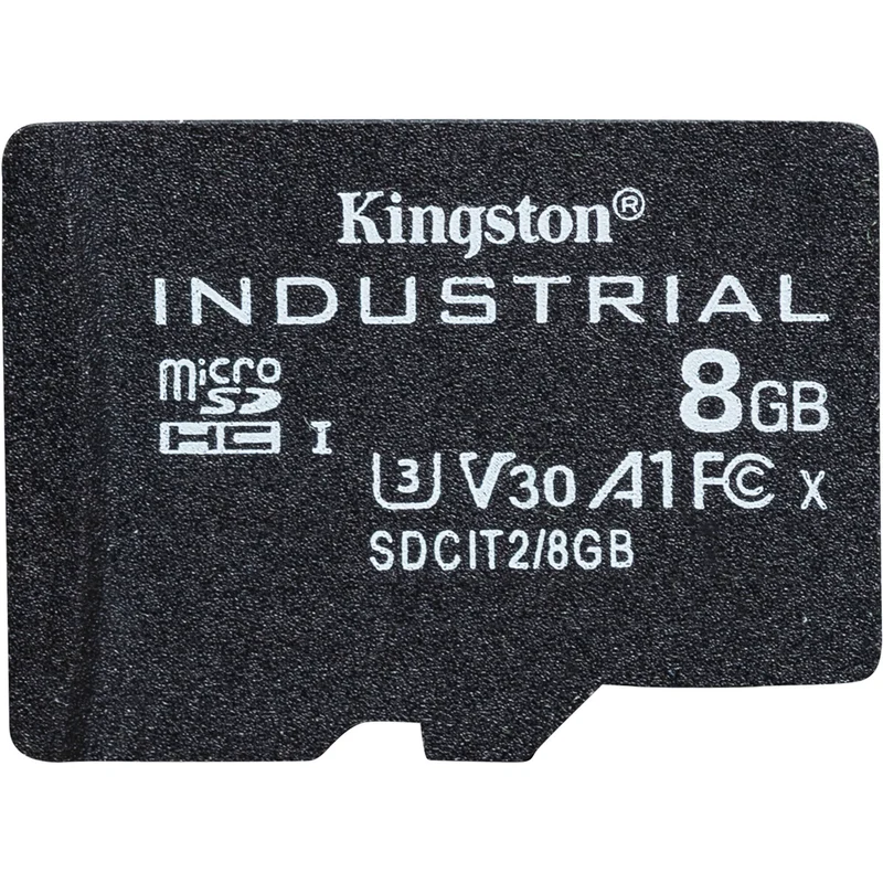 Tarjeta Kingston 8GB Industrial UHS-I microSDHC con SD Adapter