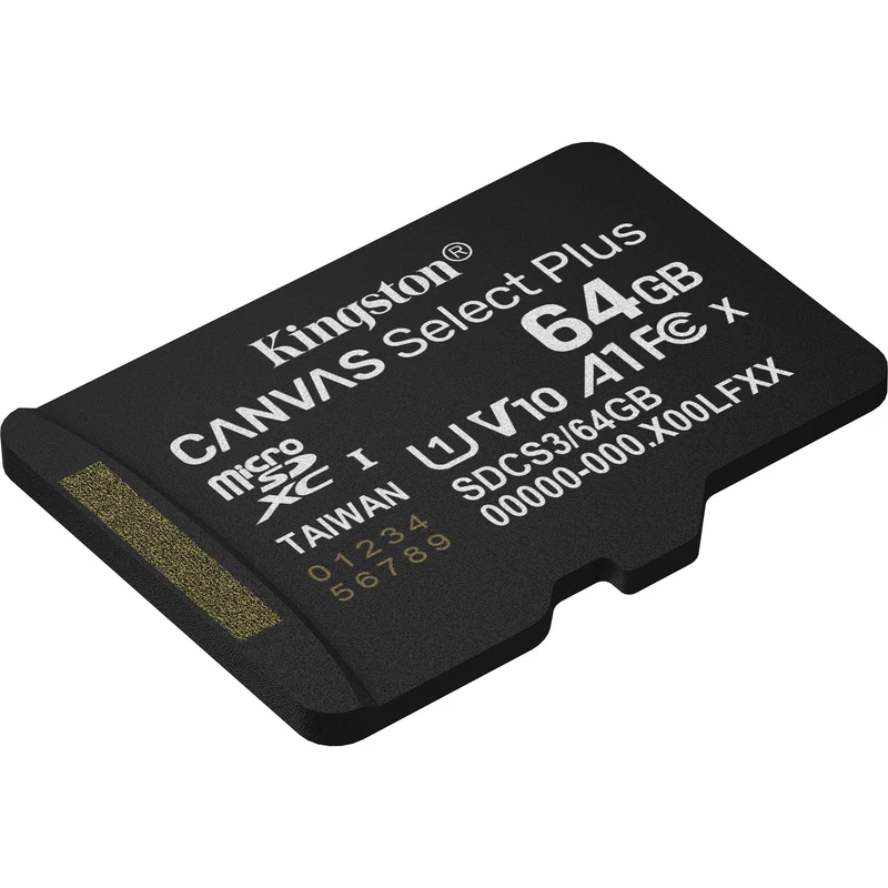 Tarjeta Kingston 64GB Canvas Select Plus UHS-I microSDXC