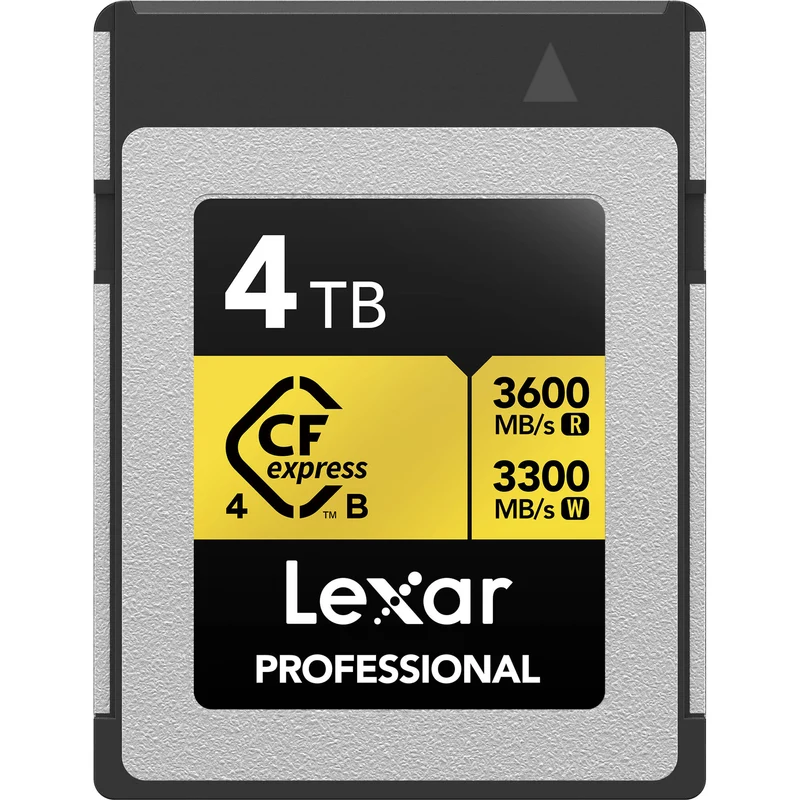 Tarjeta CFexpress Type B Lexar 4TB Professional GOLD CFexpress 4.0 Type B