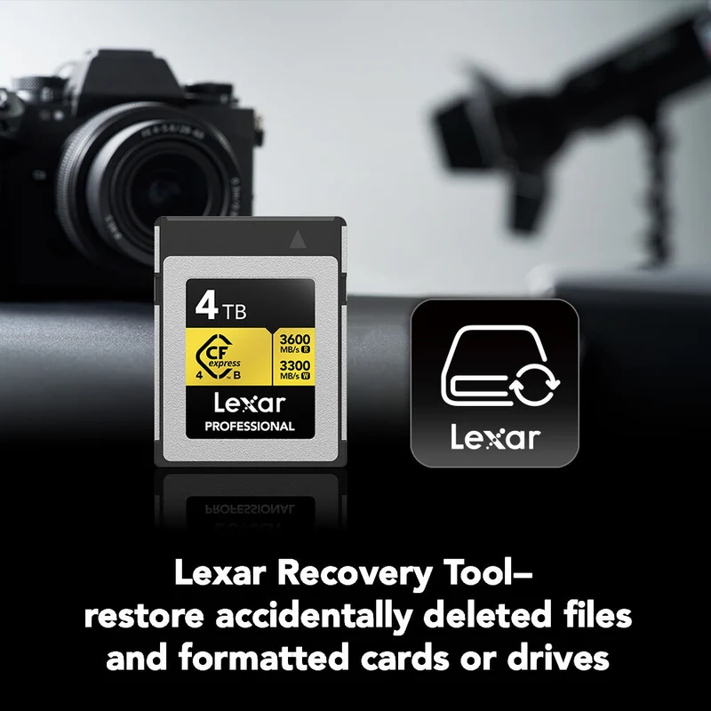 Tarjeta CFexpress Type B Lexar 4TB Professional GOLD CFexpress 4.0 Type B