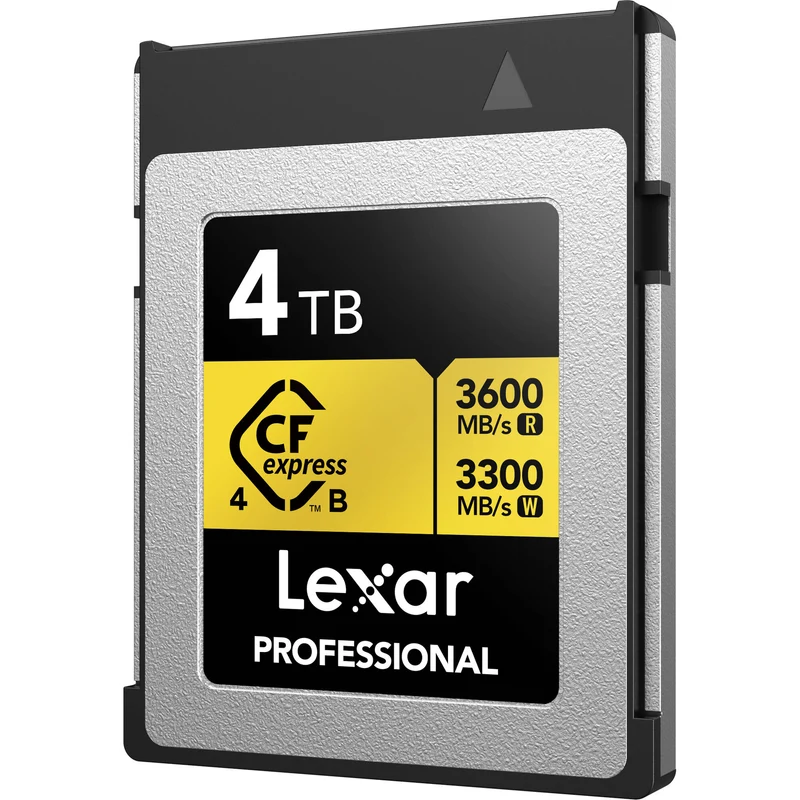 Tarjeta CFexpress Type B Lexar 4TB Professional GOLD CFexpress 4.0 Type B