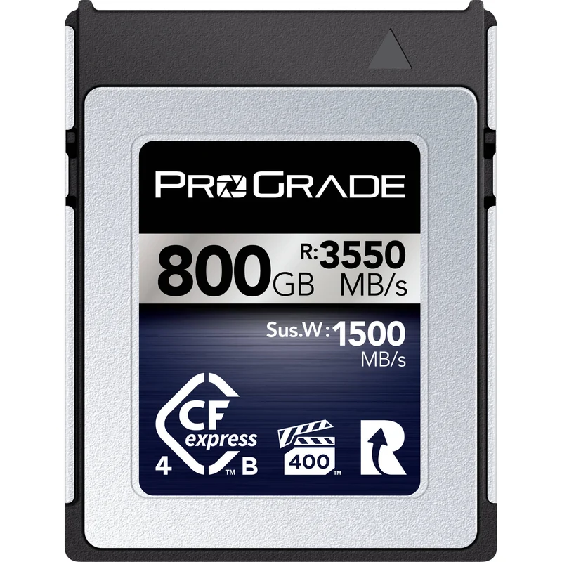 Tarjeta CFexpress Type B ProGrade Digital 800GB CFexpress 4.0 Type B Iridium