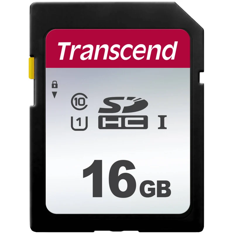 Tarjeta Transcend 16GB 300S UHS-I SDHC