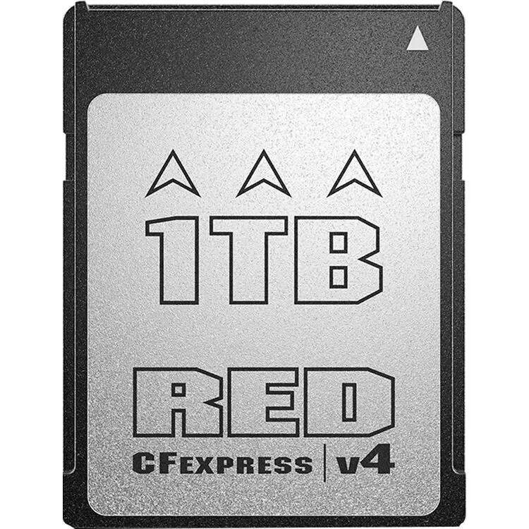 Tarjeta CFexpress Type B RED Digital Cinema 1TB PRO CFexpress v4 Type B