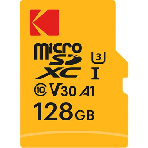 Tarjeta Kodak 128GB Ultra Performance UHS-I microSDXC con SD Adapter