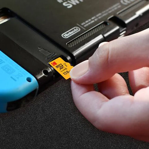 Tarjeta Kodak 128GB Ultra Performance UHS-I microSDXC con SD Adapter