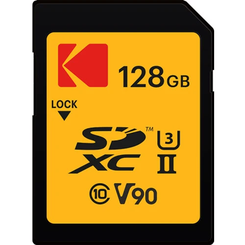 Tarjeta Kodak 128GB Ultra Pro Performance UHS-II SDXC