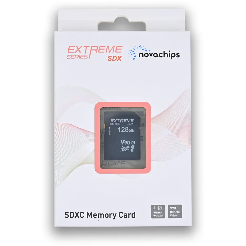 Tarjeta Novachips 128GB Extreme UHS-II SDXC