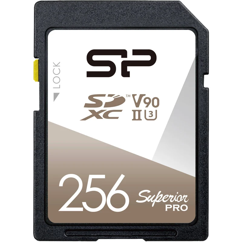 Tarjeta Silicon Power 256GB Superior Pro UHS-II SDXC