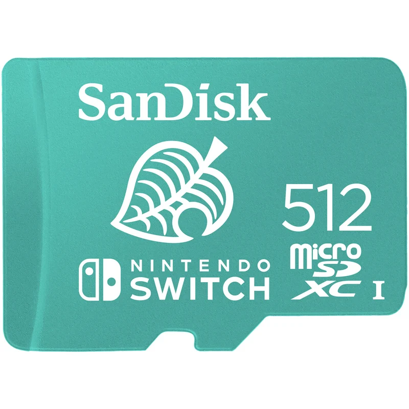 Tarjeta SanDisk 512GB UHS-I microSDXC para the Nintendo Switch