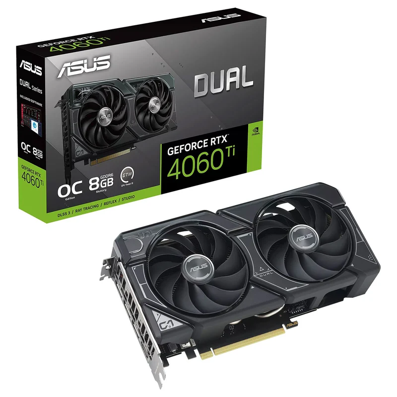 ASUS Dual GeForce RTX 4060 Ti OC Edition 8GB GDDR6
