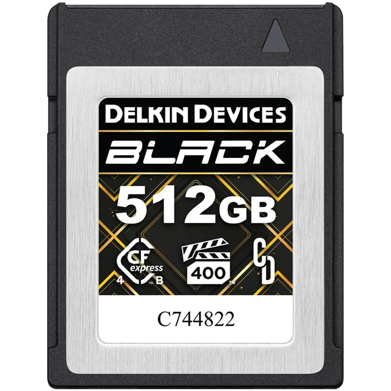 Tarjeta Delkin Devices 512GB BLACK CFexpress Type B 4.0