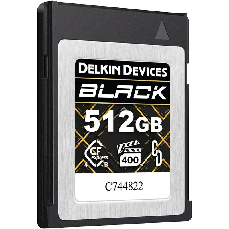 Tarjeta Delkin Devices 512GB BLACK CFexpress Type B 4.0