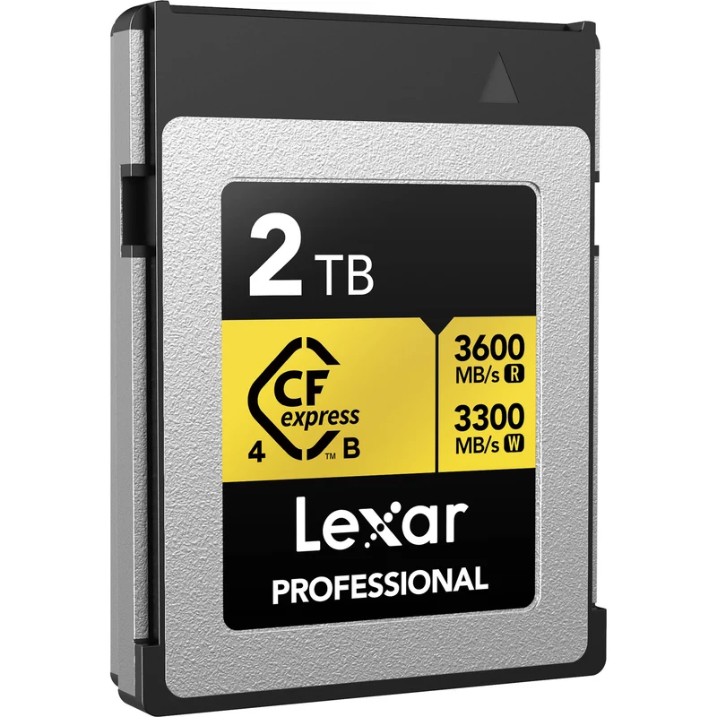 Tarjeta CFexpress Type B Lexar 2TB Professional GOLD CFexpress 4.0 Type B