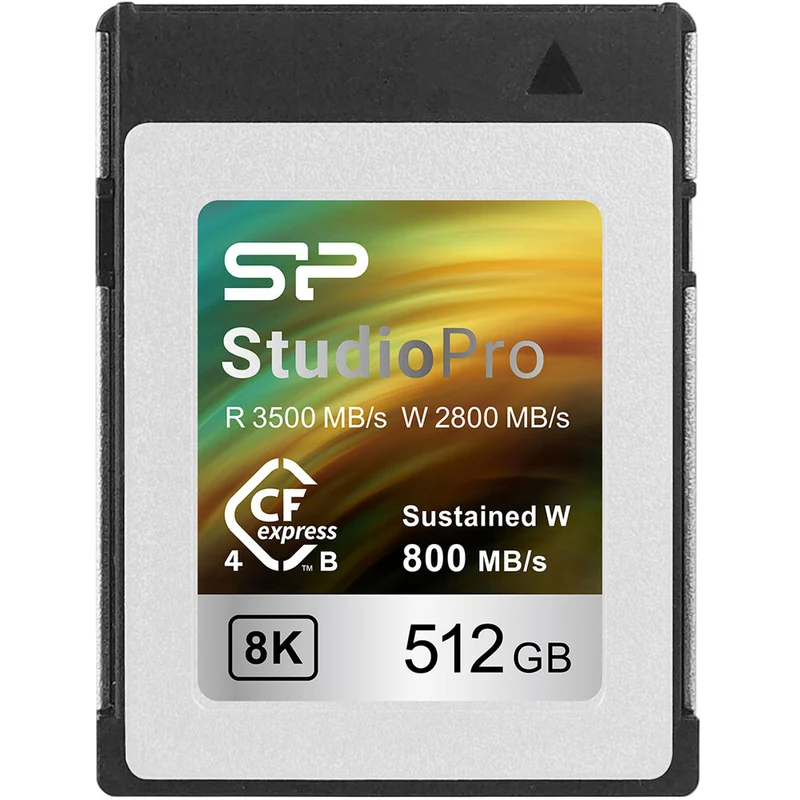 Tarjeta CFexpress Type B Silicon Power 512GB StudioPro CFexpress 4.0 Type B