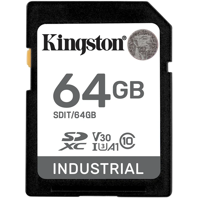 Tarjeta Kingston 64GB Industrial UHS-I SDXC