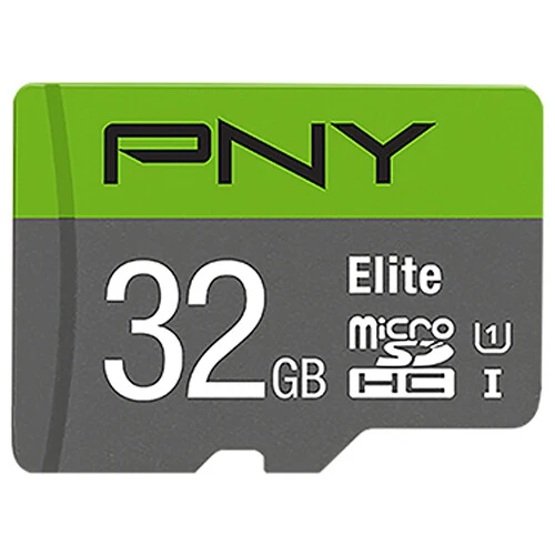 Tarjeta PNY 32GB Elite UHS-I microSDHC con SD Adapter (3-Pack)