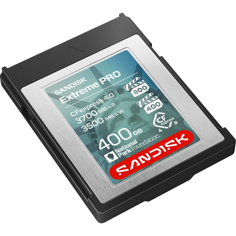 Tarjeta CFexpress Type B SanDisk 400GB Extreme PRO CFexpress 4.0 Type B (Lady Liberty Edition)
