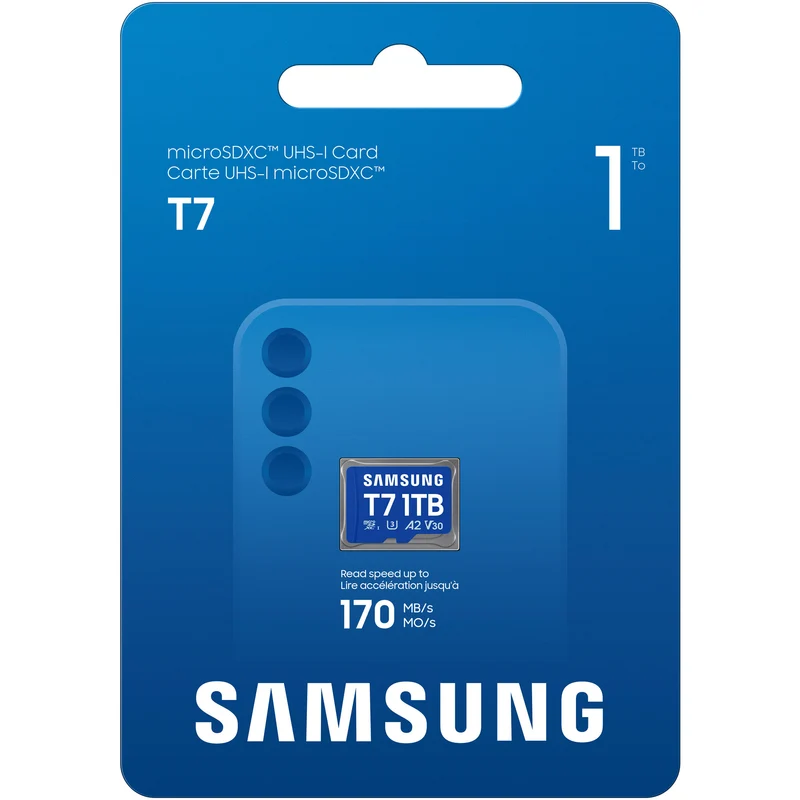 Tarjeta Samsung 1TB T7 UHS-I microSDXC