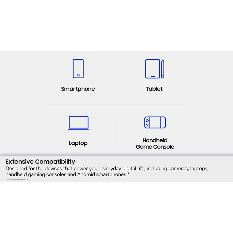 Tarjeta Samsung 1TB T7 UHS-I microSDXC