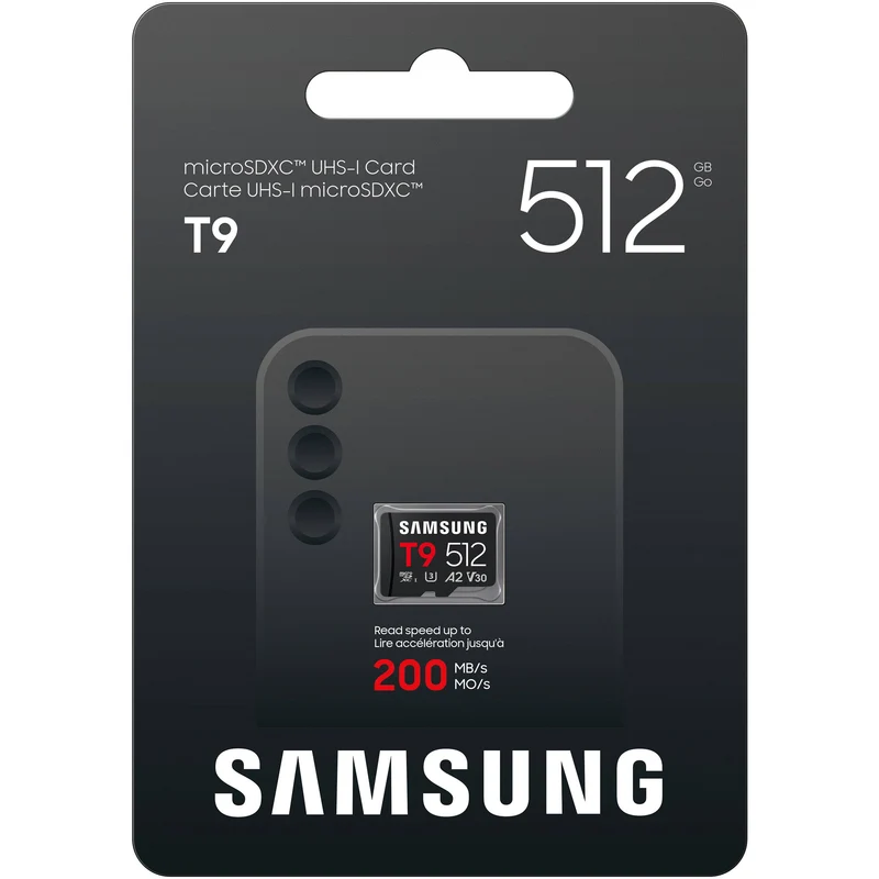 Tarjeta Samsung 512GB T9 UHS-I microSDXC