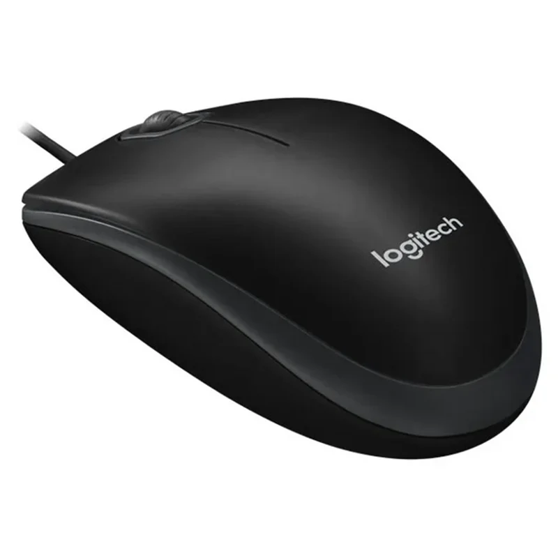 Logitech B100 Optical USB Mouse (Noir)