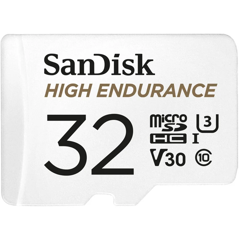 Tarjeta SanDisk 32GB High Endurance UHS-I microSD con SD Adapter