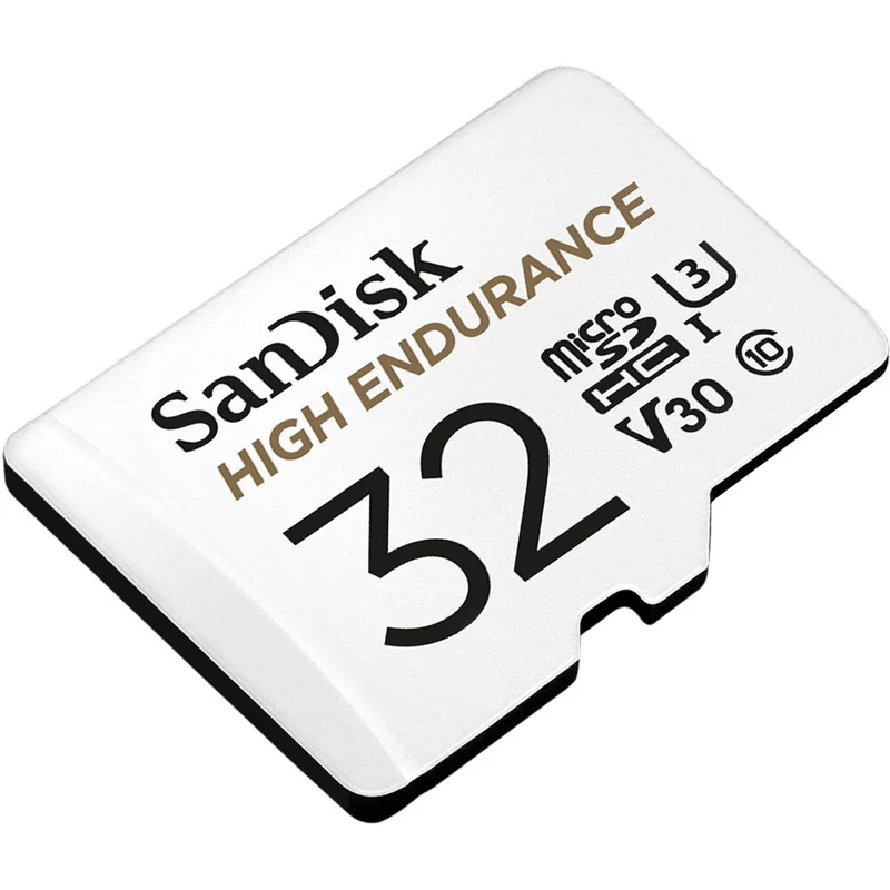 Tarjeta SanDisk 32GB High Endurance UHS-I microSD con SD Adapter